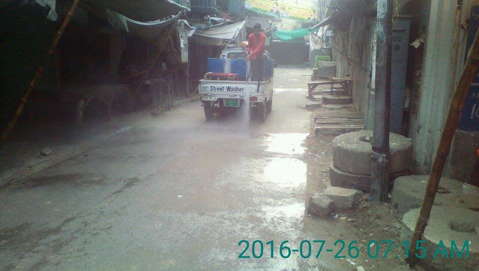 Routine Cleaning in Different Bazar