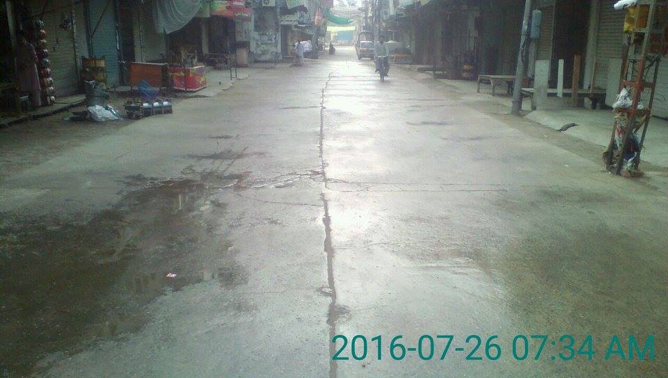 Routine Cleaning in Different Bazar