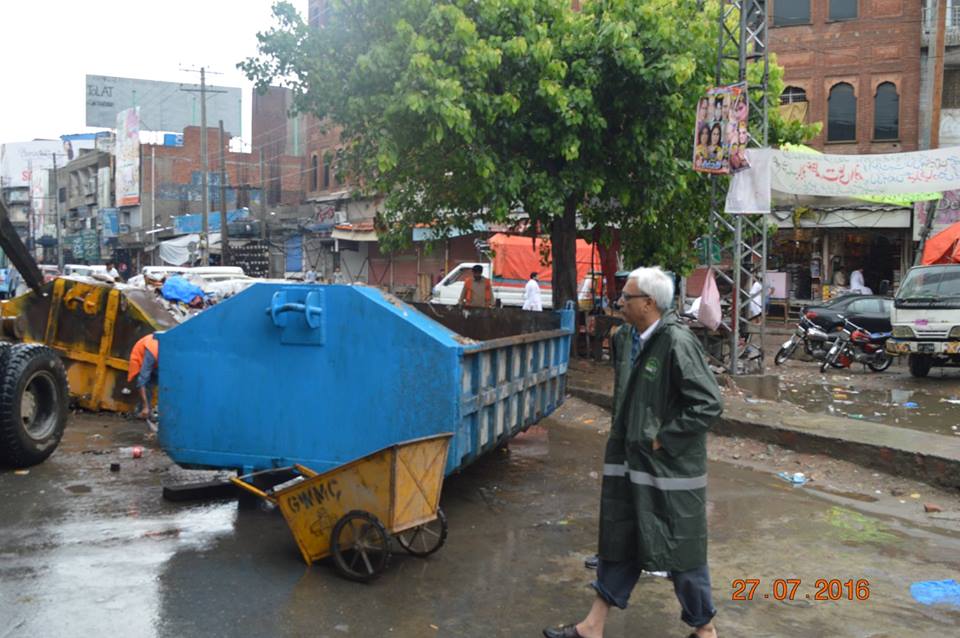 MD GWMC Monitoring Filed Operations during Rain