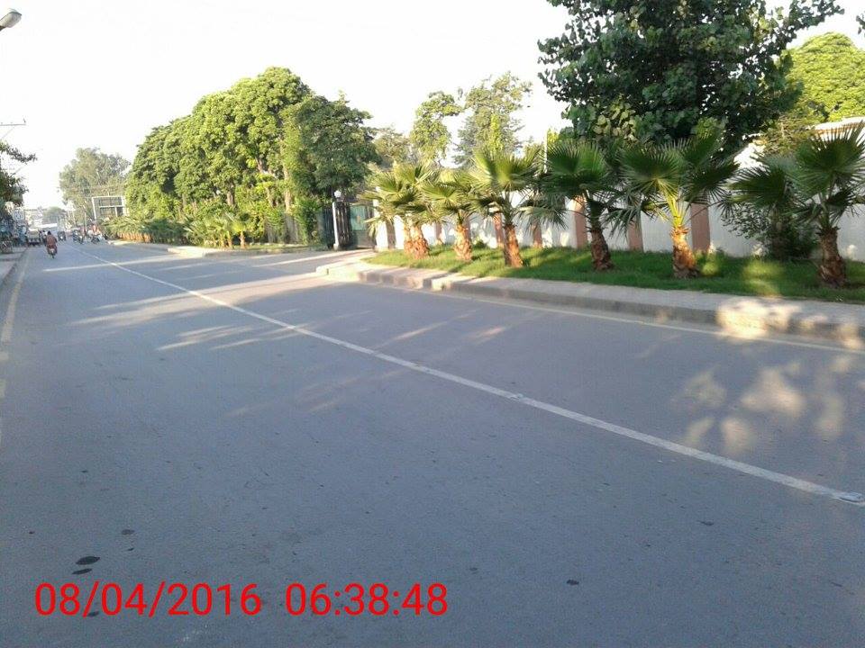 Cleaning of Different Roads Early in the Morning