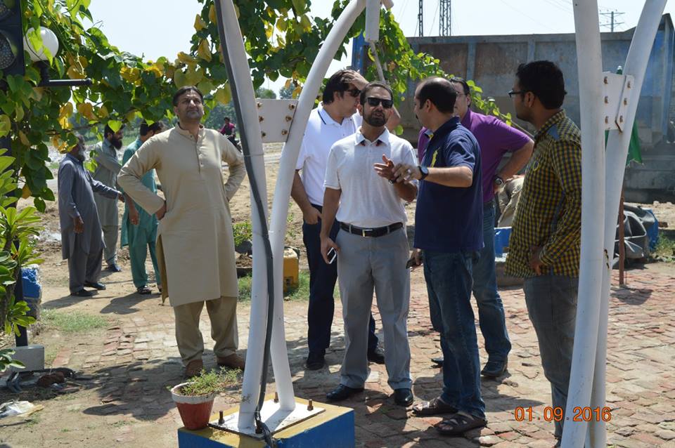 Asim Khan CEO Blue Planet along with Kashif S Khan Visited GWMC
