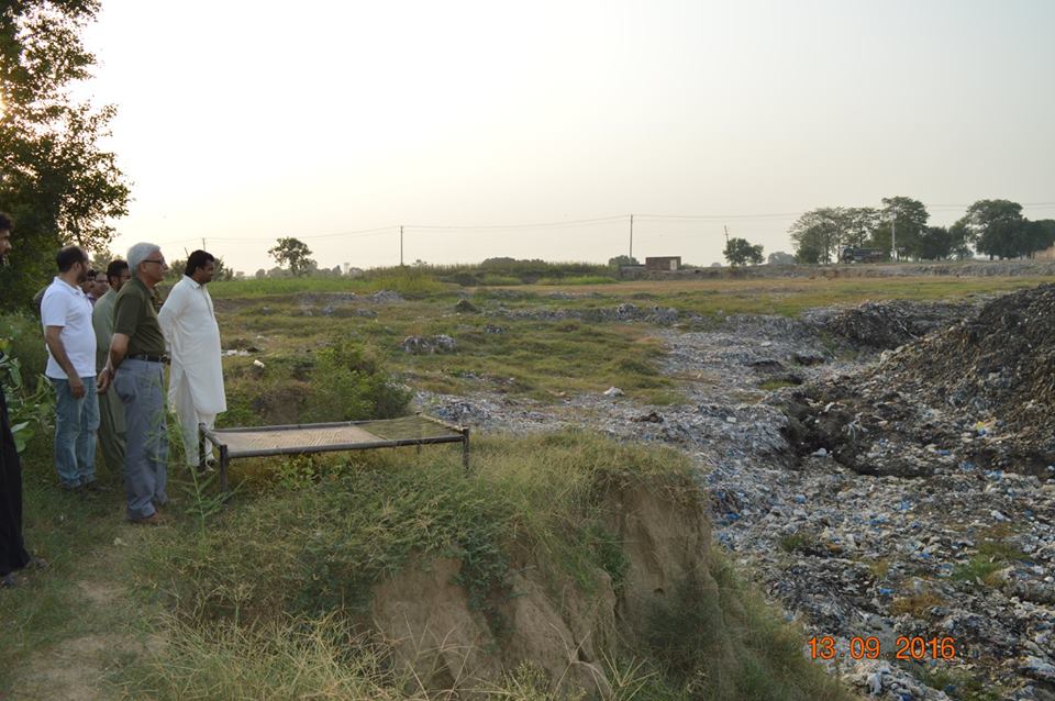 MD GWMC surprise Visit to TSPs and Disposal site on first day of Eid