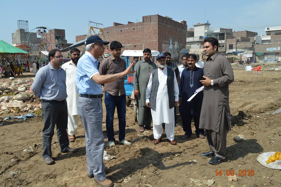 Field Visit of Chairman GWMC along with MD GWMC