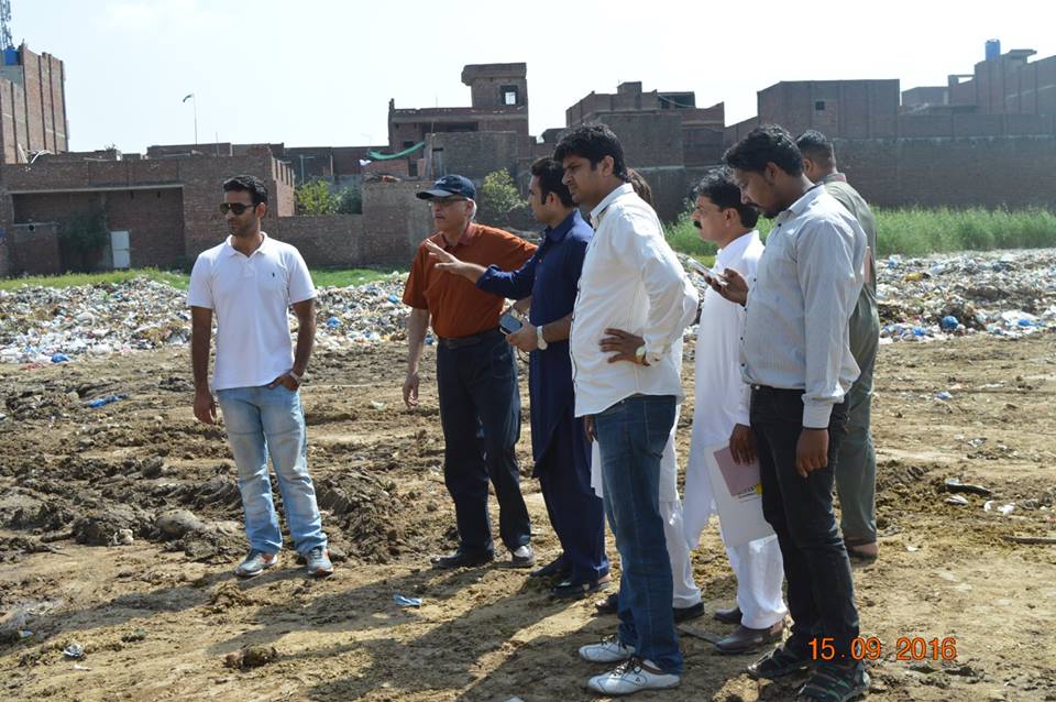 MD GWMC Visits different areas to check cleanliness of the City