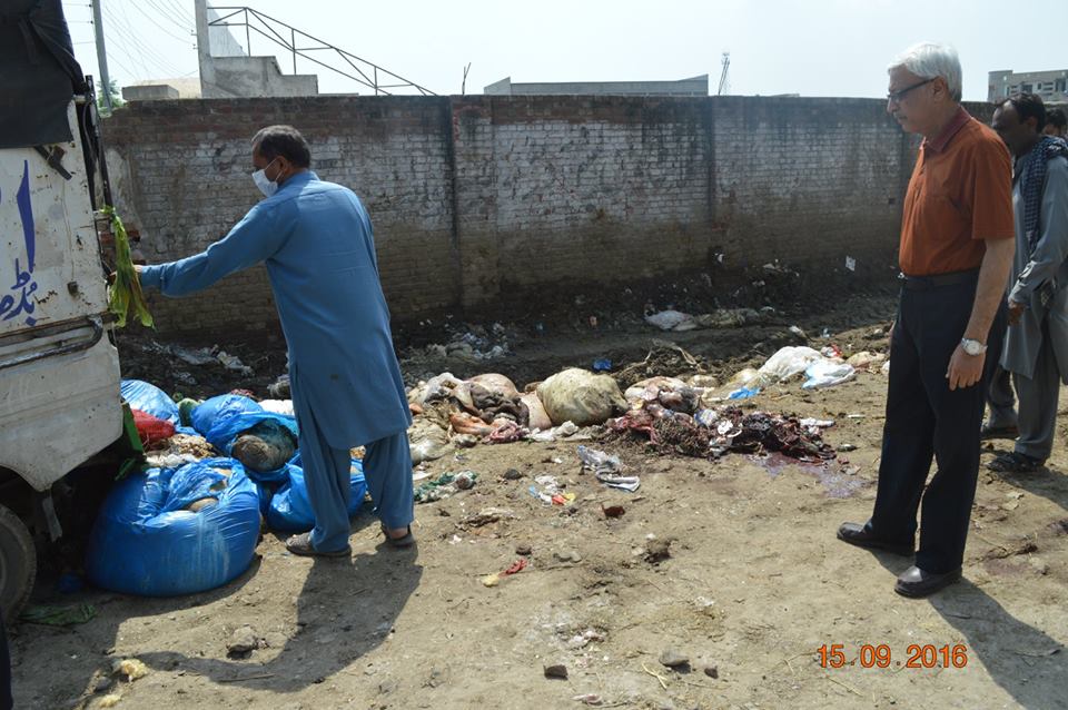 MD GWMC Visits different areas to check cleanliness of the City