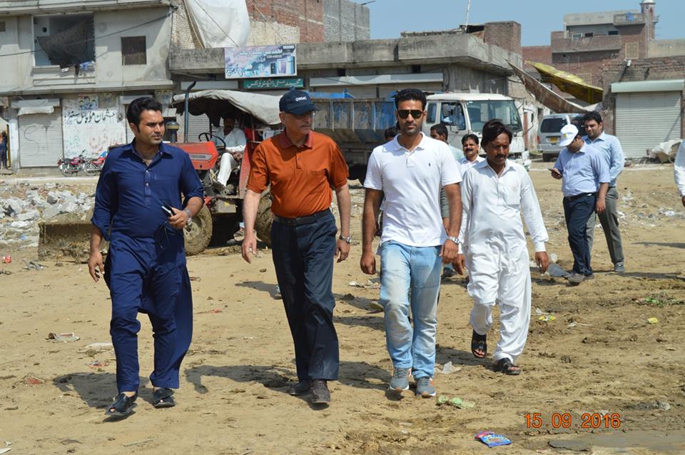 MD GWMC Visits different areas to check cleanliness of the City