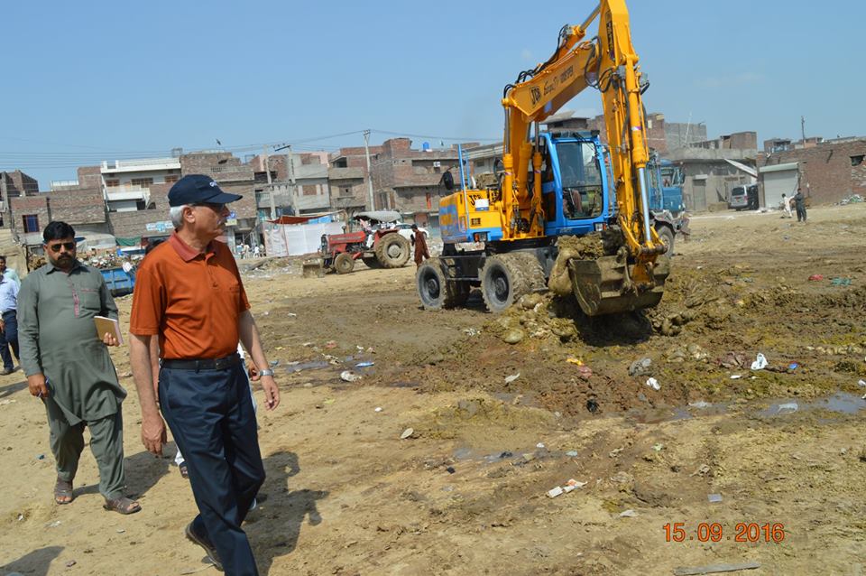 MD GWMC Visits different areas to check cleanliness of the City