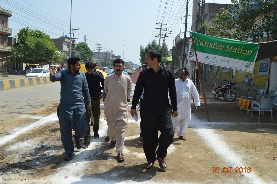 Surprise Visit of Commisioner Gujranwala to Check Cleanliness
