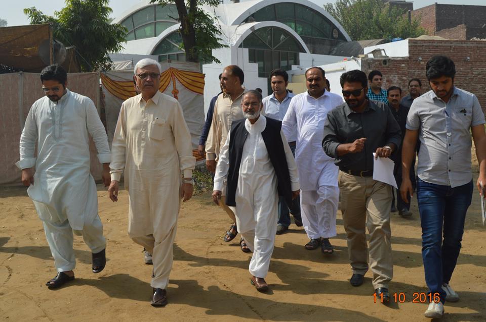 Chairman along with MD GWMC visited different Imam Bargah