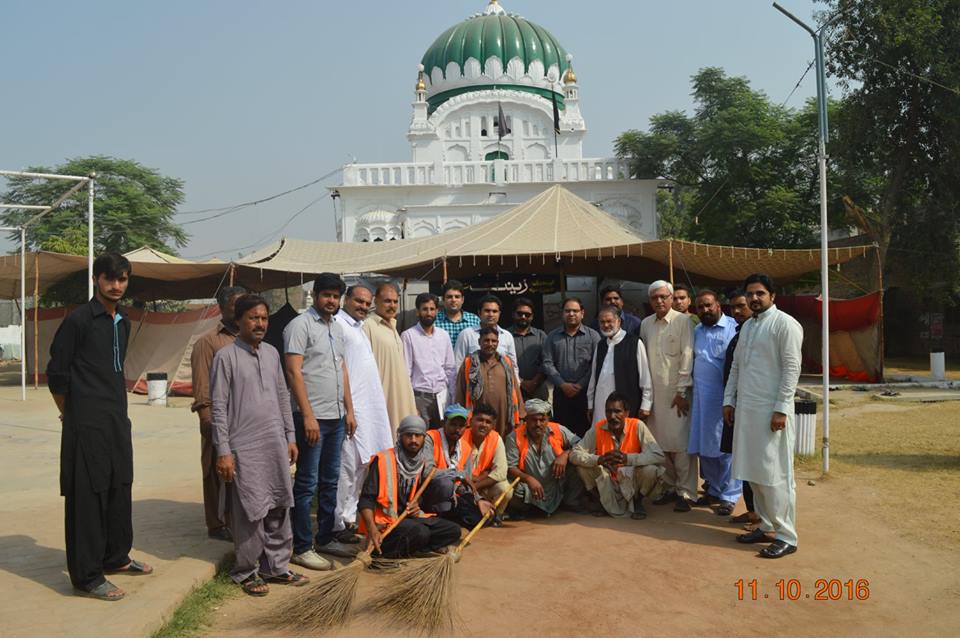 Chairman along with MD GWMC visited different Imam Bargah