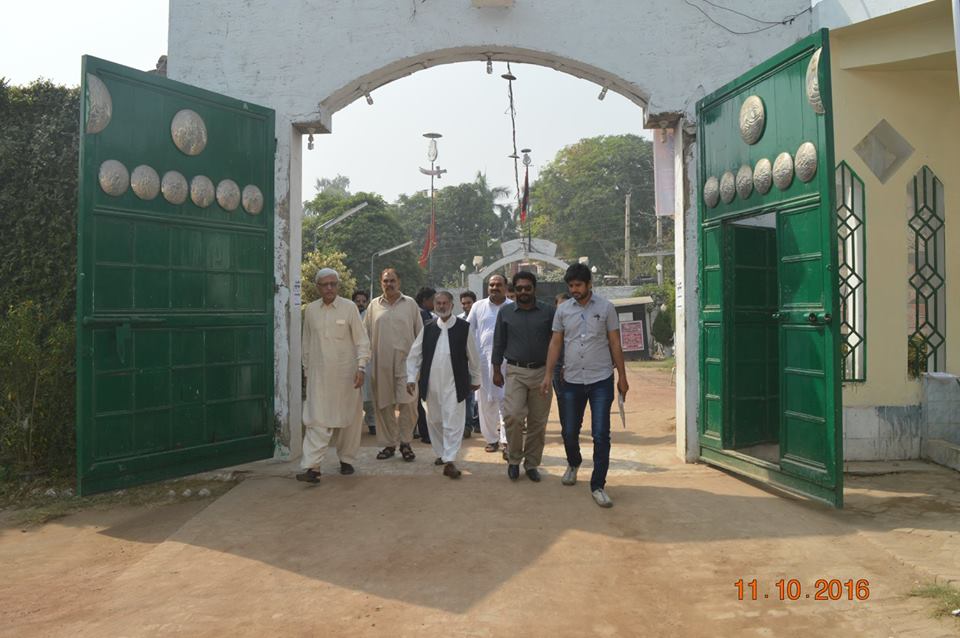 Chairman along with MD GWMC visited different Imam Bargah