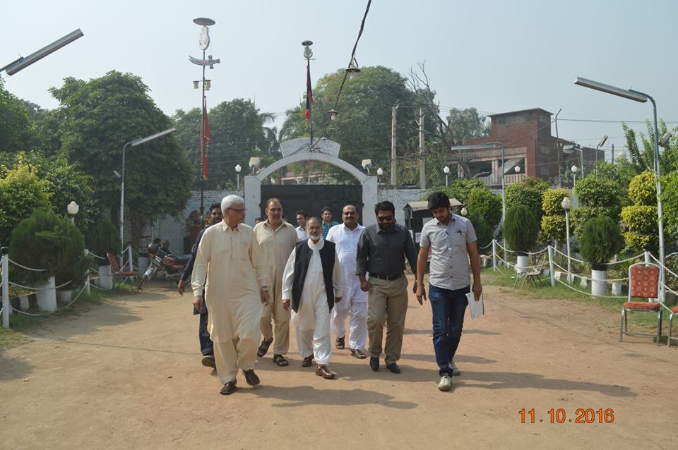 Chairman along with MD GWMC visited different Imam Bargah