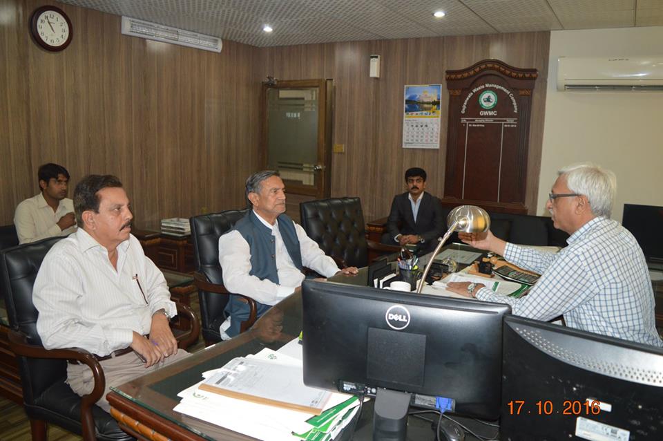 Muhammad Iqbal Gujjar (MPA) Visited GWMC