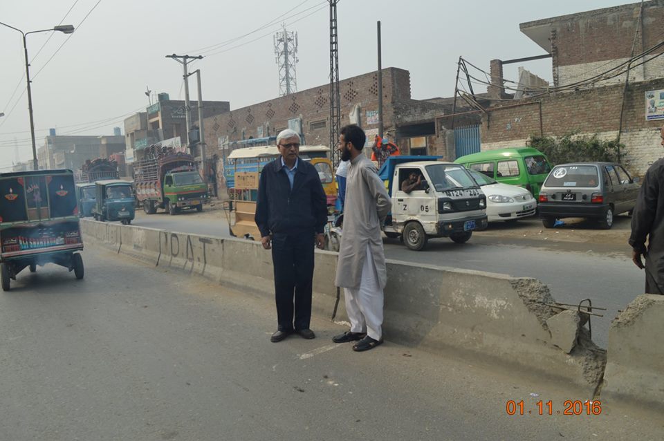 MD GWMC Visited various roads and zonal Offices