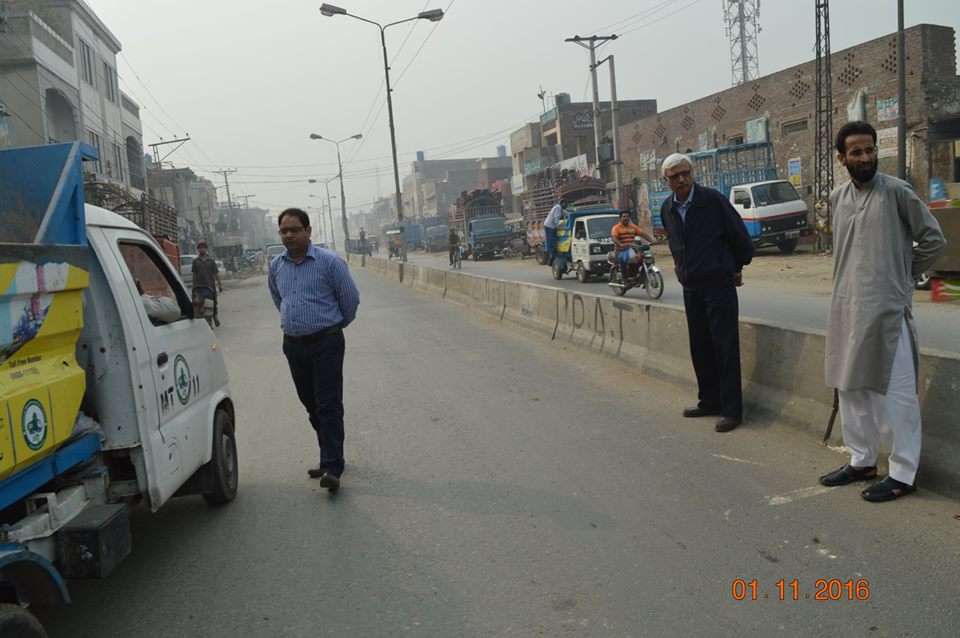 MD GWMC Visited various roads and zonal Offices