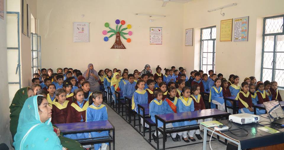 School awareness at Govt. Najeeb Memorial School