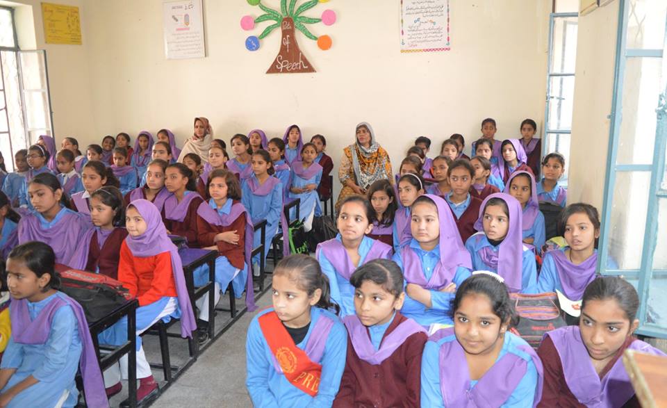School awareness at Govt. Najeeb Memorial School