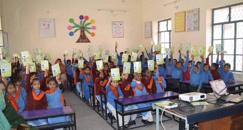 School awareness at Govt. Najeeb Memorial School