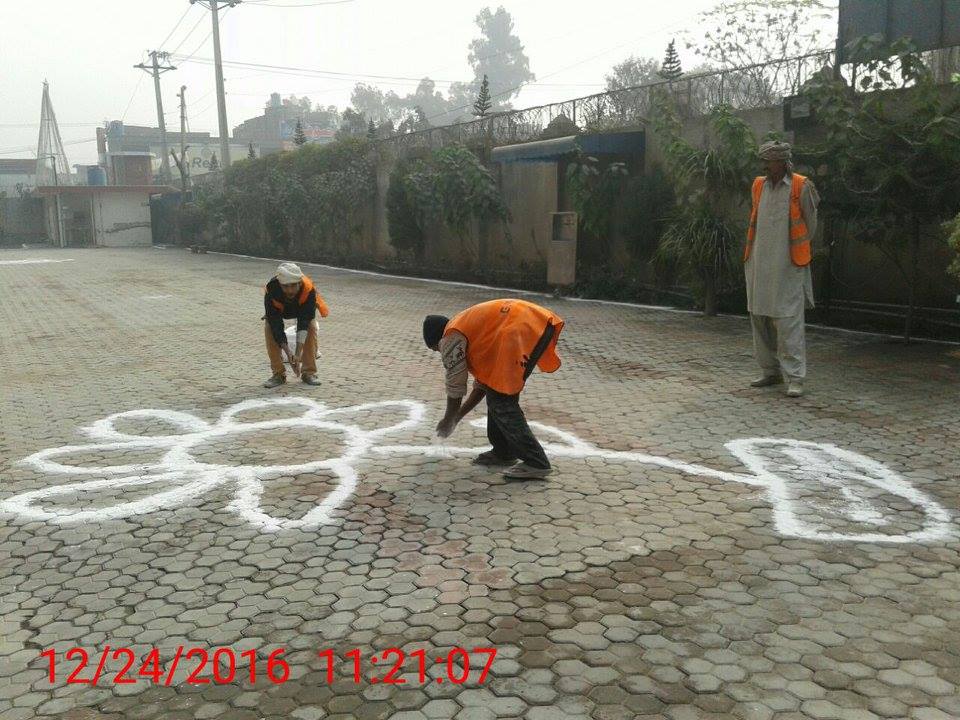 GWMC Conducted special cleaning activity in churches for Christmas