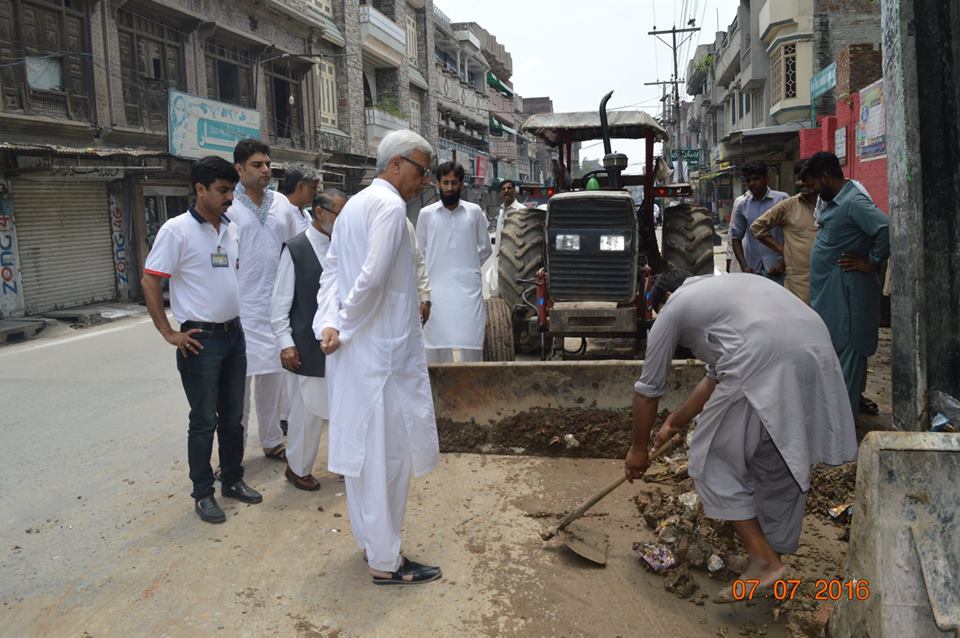 Chairman and Md Visited various areas on Eid day 01