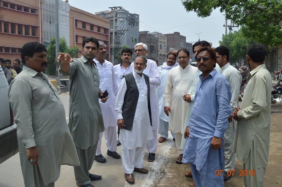 Chairman and Md Visited various areas on Eid day 01