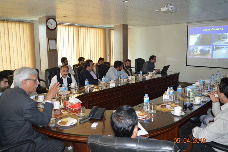 Dr. Atta Sharing Success Story with Gilgit Baltistan Trainees