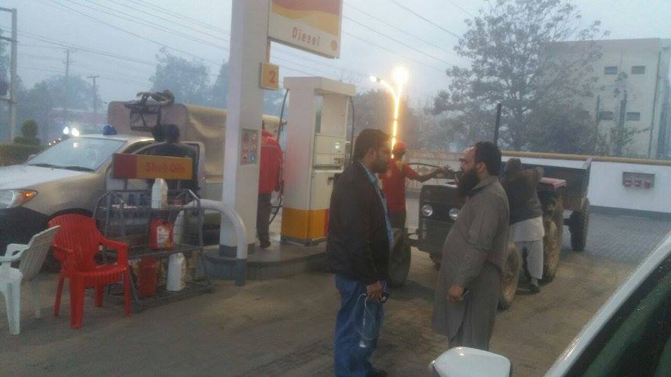 Company Secretary GWMC visited Petrol Pumps