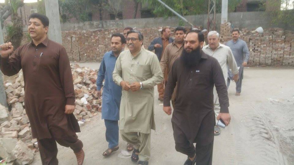Company Secretary visited UC 02 along with Chairman Dr Umer Naseer