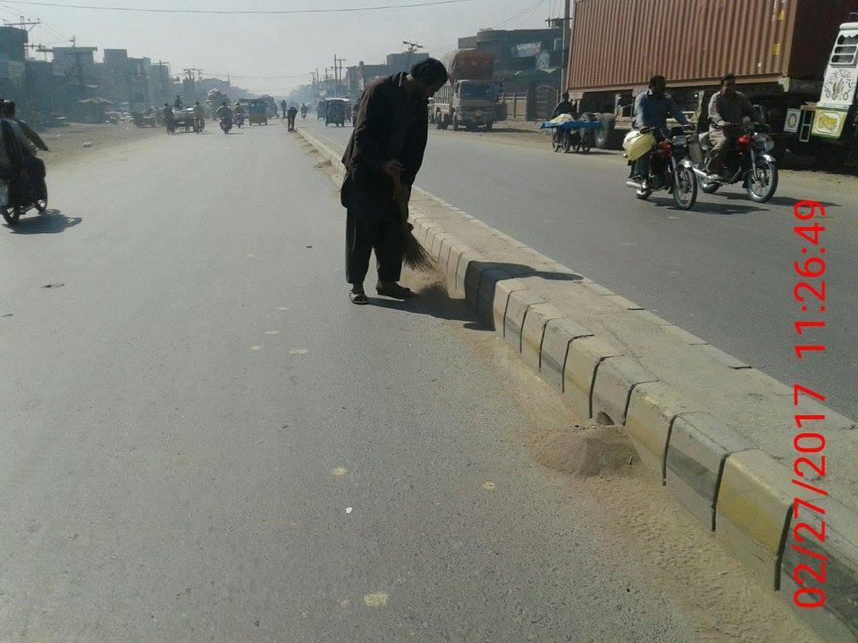 CS GWMC early morning visit to all main roads of city