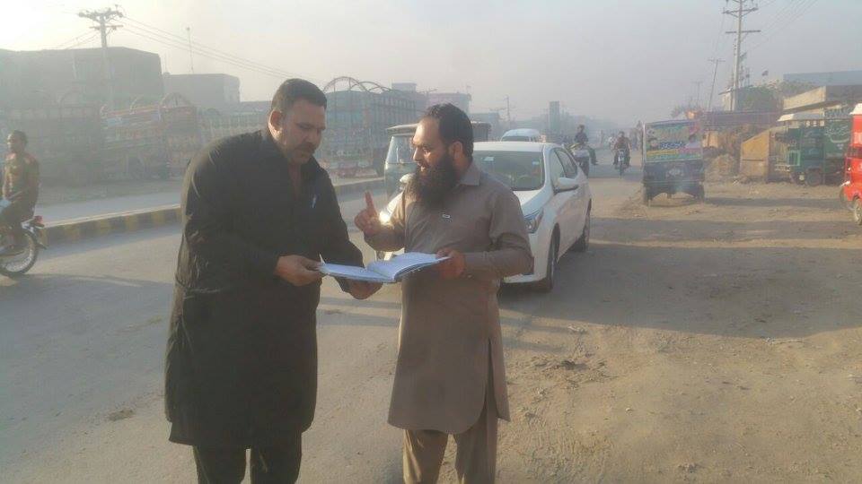 CS GWMC early morning visit to all main roads of city