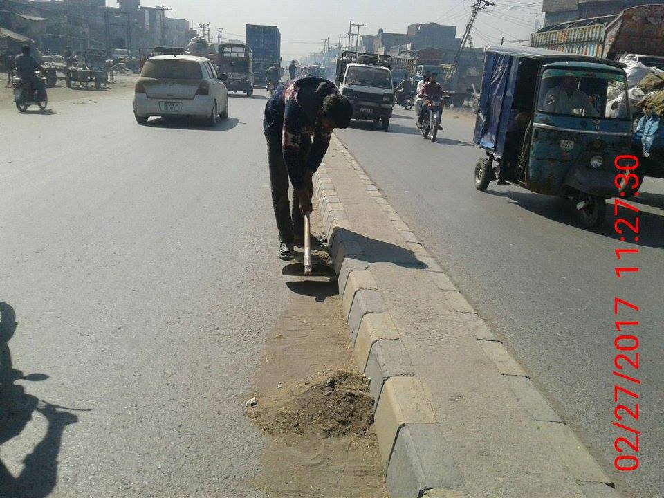 CS GWMC early morning visit to all main roads of city