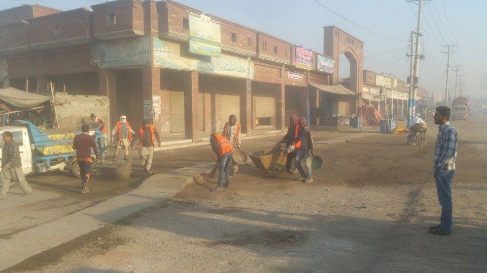 CS GWMC early morning visit to all main roads of city