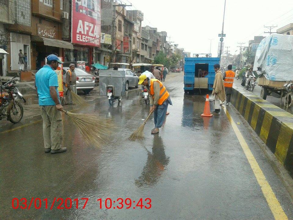 Special Activity on Road Washing