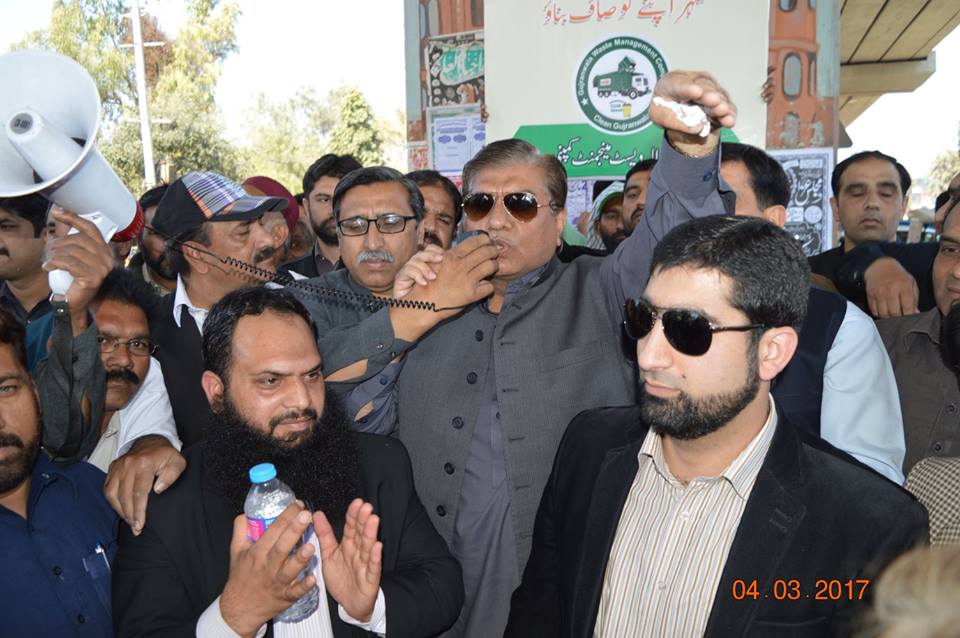 Awareness walk with Worthy Mayor Gujranwala Sheikh Sarwat Ikram