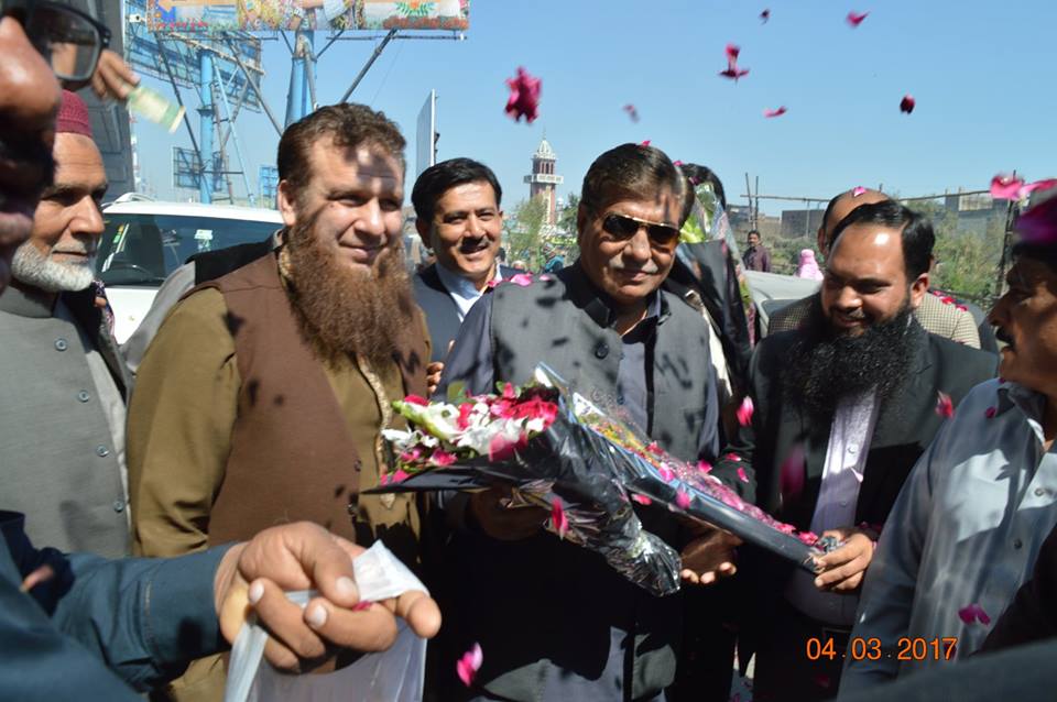 Awareness walk with Worthy Mayor Gujranwala Sheikh Sarwat Ikram