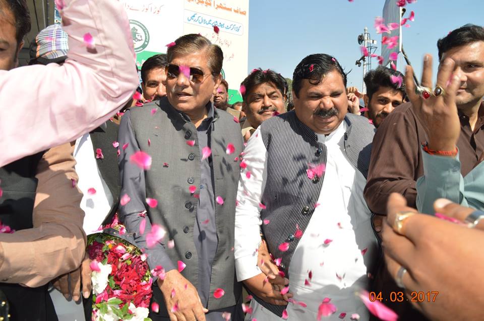 Awareness walk with Worthy Mayor Gujranwala Sheikh Sarwat Ikram