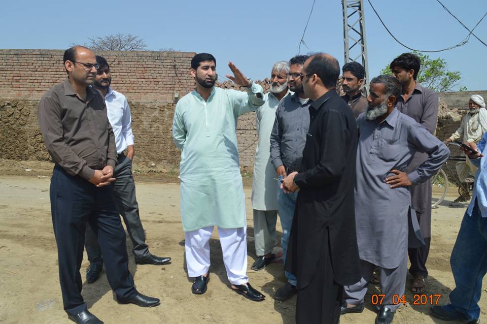 Acting MD Mr Qasim Akbar Visited Disposal SIte