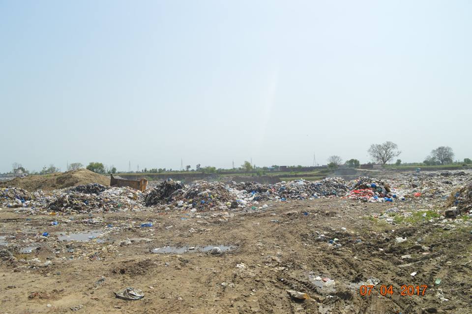 Acting MD Mr Qasim Akbar Visited Disposal SIte