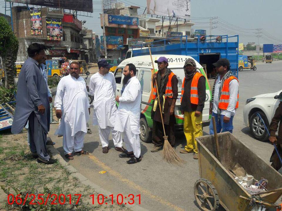 Cleaning Program executed on special instruction of Chairman GWMC