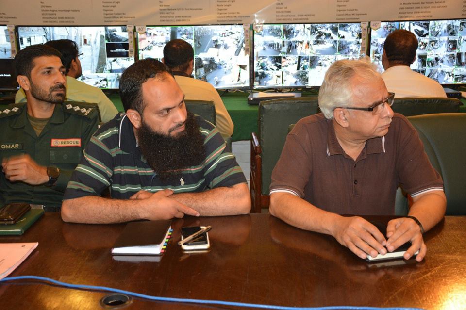 Review meeting regarding arrangements on Muharram Processions and Majalis routes.