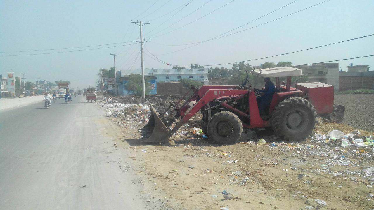 Special cleanliness operation on direction of Worthy Minister Local Government Mr Mansha Ullah Butt 