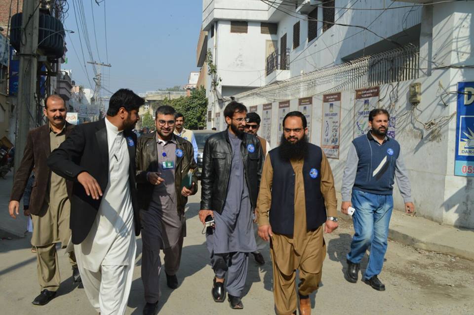  MD GWMC Mehran Afzal visited Milad routes to check cleanliness arrangements