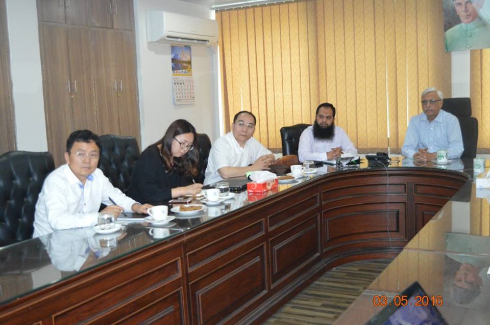 Chinese Delegation Visited GWMC