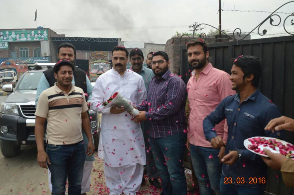 Inauguration of Truck Mounted Vacuum Sweeper by Nawaz Chauhan MPA and Rizwan Aslam Butt
