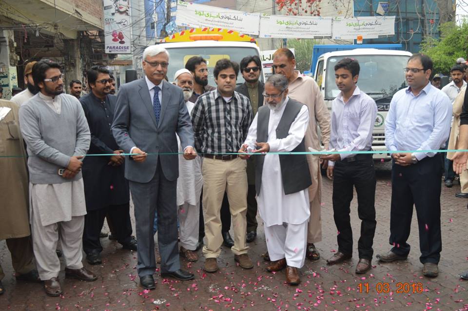 Inauguration of Truck Mounted Cacuum Sweeper and Mini tipper with Compaction arm