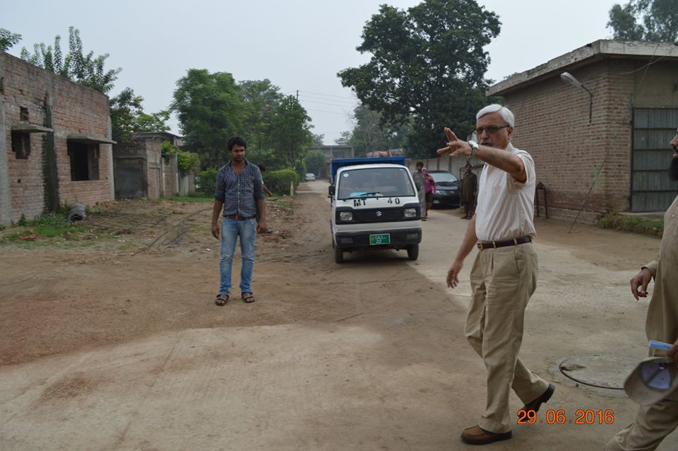 Special Cleanliness Activity to DHQ Hospital Gujranwala