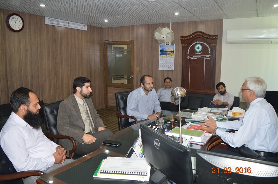 Representative of Special Monitoring Unit from CM office Visited Gujranwala to Monitor GWMC Working