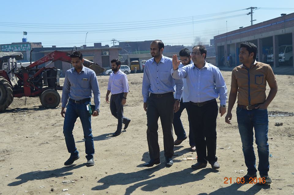 Representative of Special Monitoring Unit from CM office Visited Gujranwala to Monitor GWMC Working